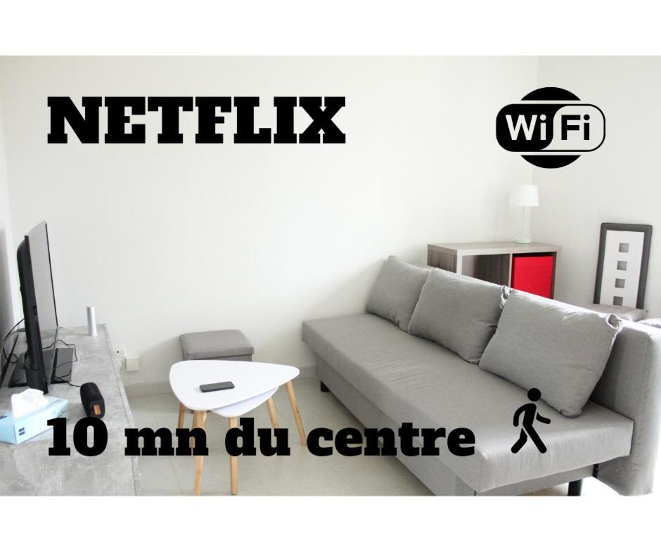 Flexy - T2 - L' Agate Grise - Le Mans Apartman Kültér fotó