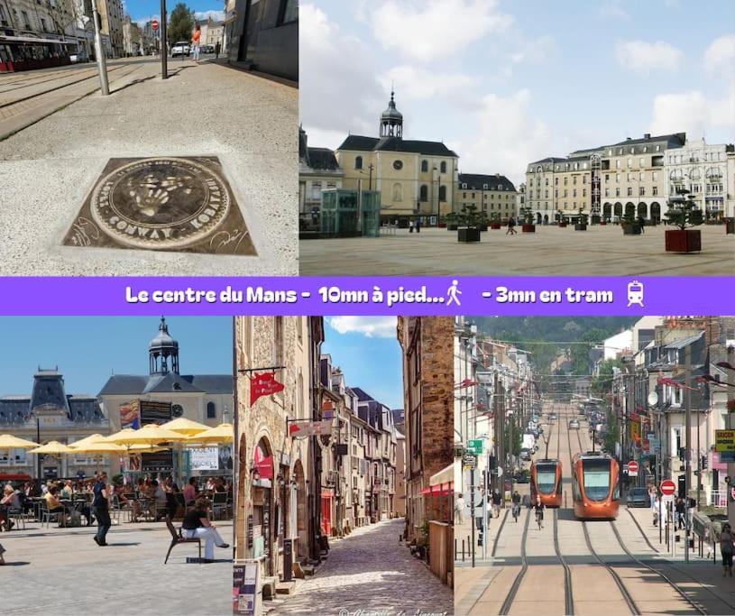 Flexy - T2 - L' Agate Grise - Le Mans Apartman Kültér fotó