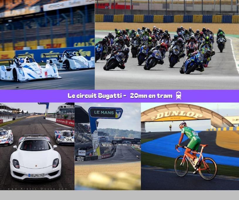 Flexy - T2 - L' Agate Grise - Le Mans Apartman Kültér fotó